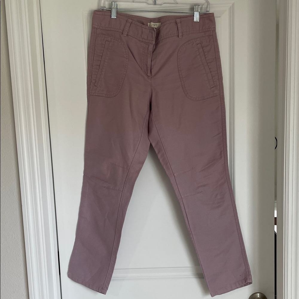 Ann Taylor LOFT Women's Soft Mauve Ankle Jeans
